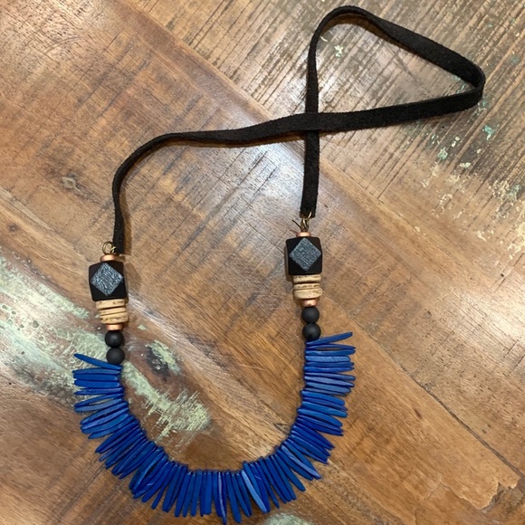 🦊SALE! Handmade Boho Statement Necklace - Picture 1 of 4